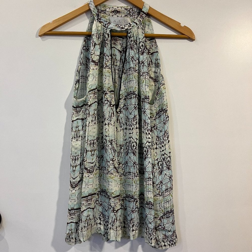 NWOT A.L.C Silk Tank Blouse Size Small